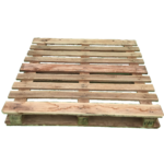 リユース木製パレット仕様 ：4方差し片面仕様サイズ：1140×1140×140mm