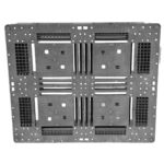 樹脂パレット 物流用 1200×1000×150mm 4方差し片面仕様 中古 リユース 上面
