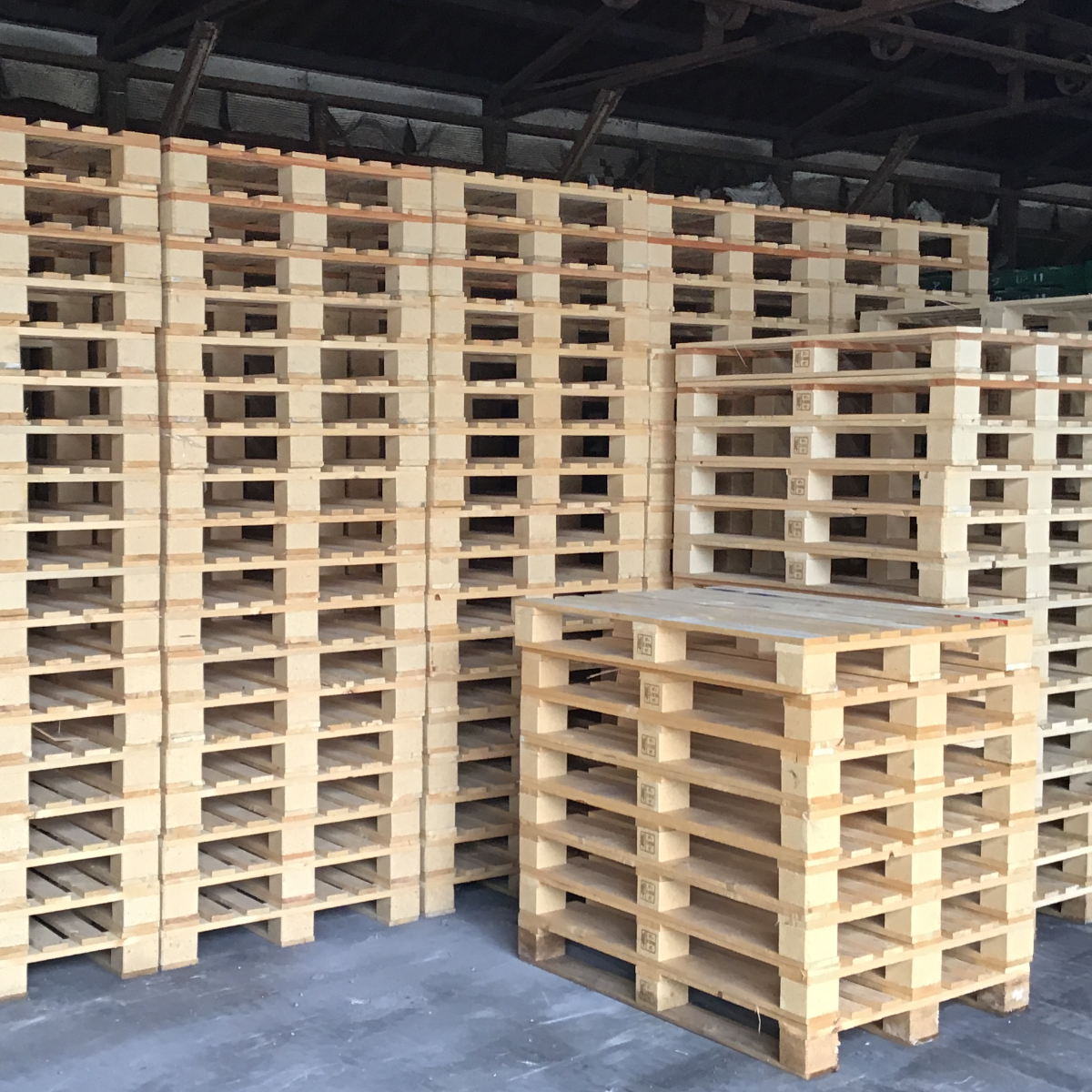 中古木製パレット仕様 ：4方差し片面仕様サイズ：1150×900×130mm – 物流機器の買取・販売ならキングオブリユース（King of  REUSE）| フルハシEPO
