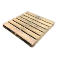 リメイク木製パレット仕様　：2方差し両面仕様サイズ：1100×1100×140mm